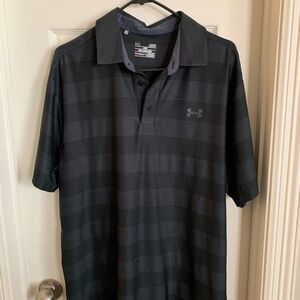 LG Men's Dark Gray Polo Shirt